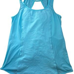 Lululemon Women's Blue Wide Strap Sleeveless Scoop Neck Pullover Tank Top Size M
